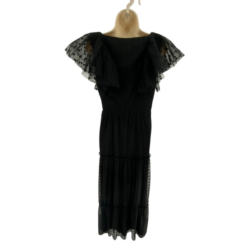 Tuckernuck | NWOT Black Onyx Tulle Giselle Gown Size L - Picture 2 of 9